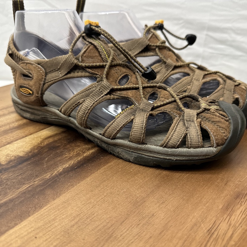 Keen Women's Sandals 10.5 Whisper Waterproof Brown Closed Toe - Picture 3 of 16